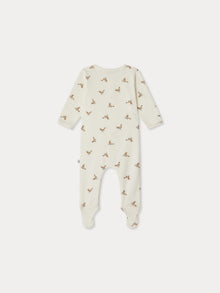 Boy | Golco Long Sleeve Pajamas | Milk White