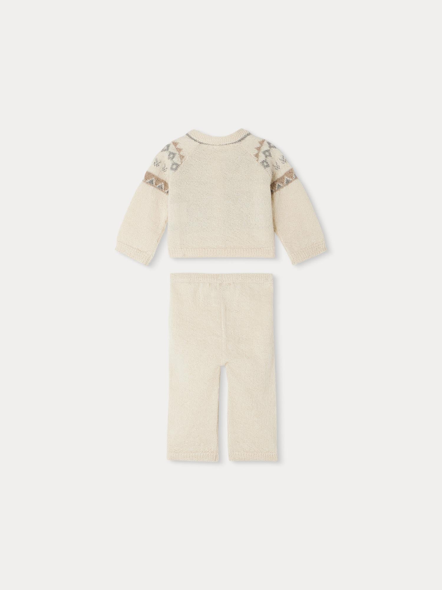 Boy | Grifin Alpaca Set | Natural White