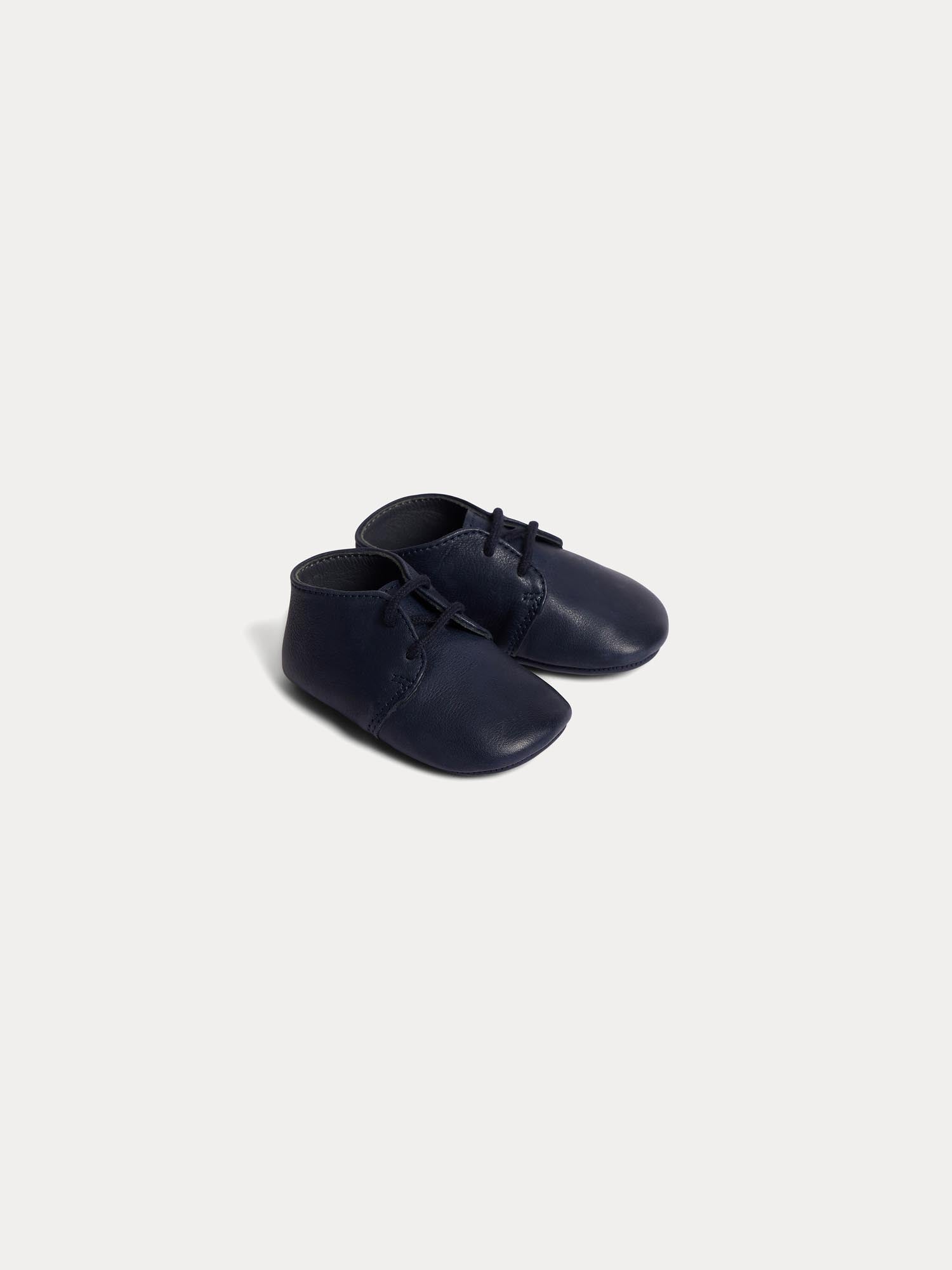 Boy | Little Babies' Leather Shoes | Navy