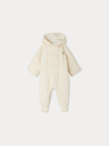 Unisex | Glad Quilted Snowsuit | Ivory