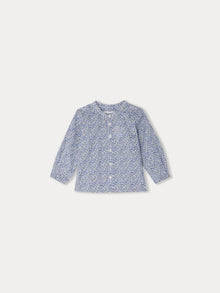 Boy | Cicero Tunic In Liberty Fabric | Printed Blue