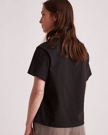 Black | Brush Stroke Standard SS Tee