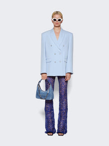 Women | WARDROBE.NYC | Double Breasted Blazer | Light Blue