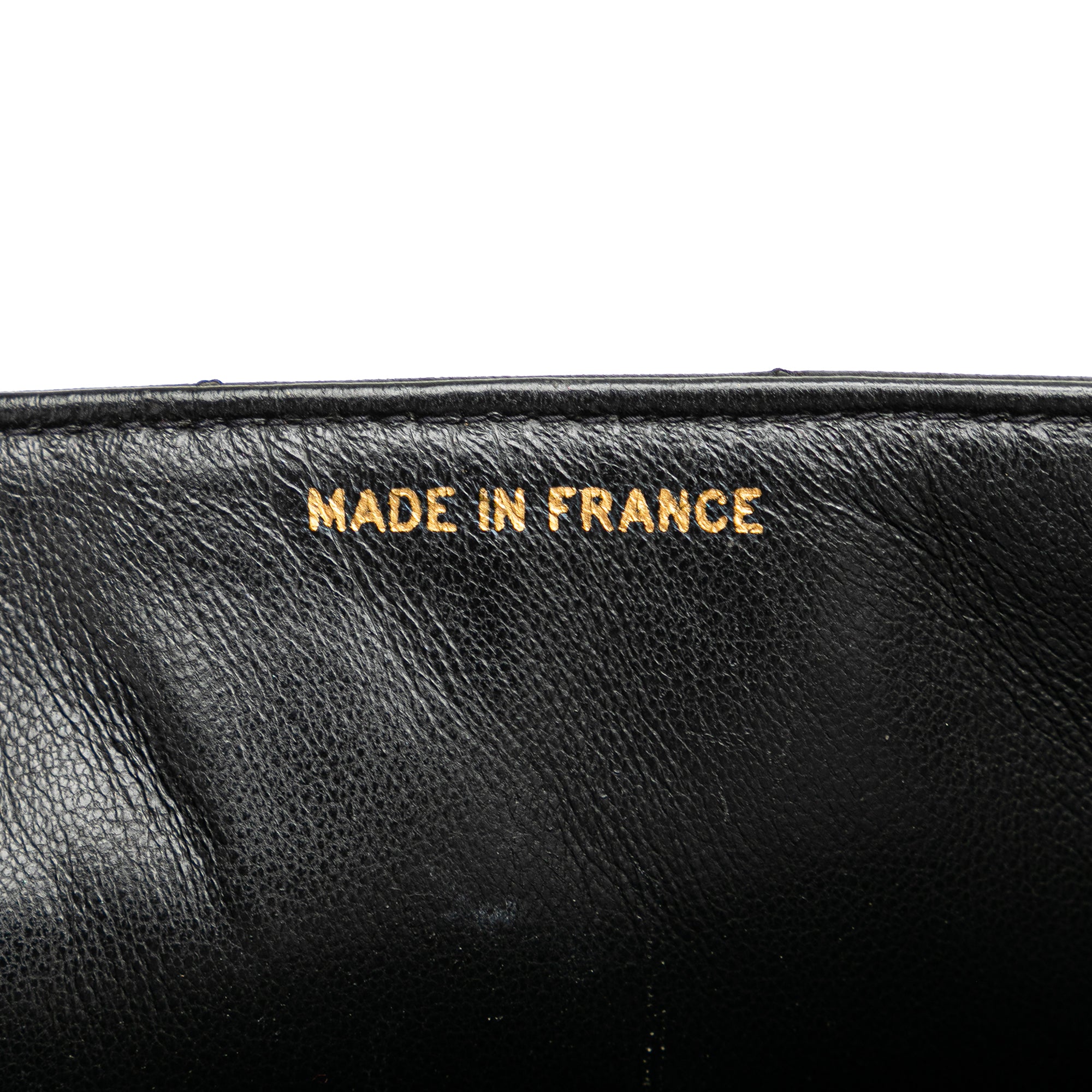 Chanel | Pre-Owned Quilted Lambskin Half Moon Single Flap | Black