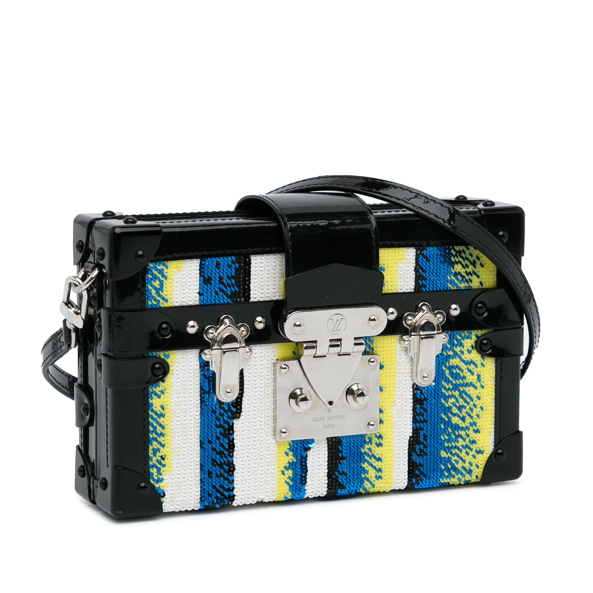 Louis Vuitton | Pre-Owned Sequins Petite Malle | Black