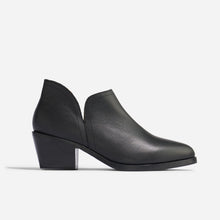 Womens | Mia Everyday Ankle Bootie | Black/Black