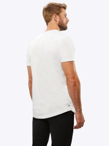 AO Curve-Hem Tee | White Signature-fit PYCA Pro