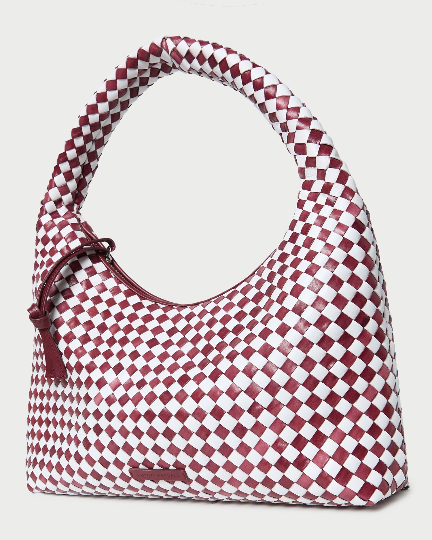 Color: Maroon/White