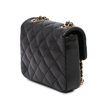 Chanel | Pre-Owned Micro Quilted Lambskin Single Flap | Black