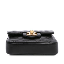 Chanel | Pre-Owned Micro Quilted Lambskin Single Flap | Black