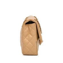 Chanel | Pre-Owned Medium Classic Lambskin Metal Edge Shoulder Bag | Yellow