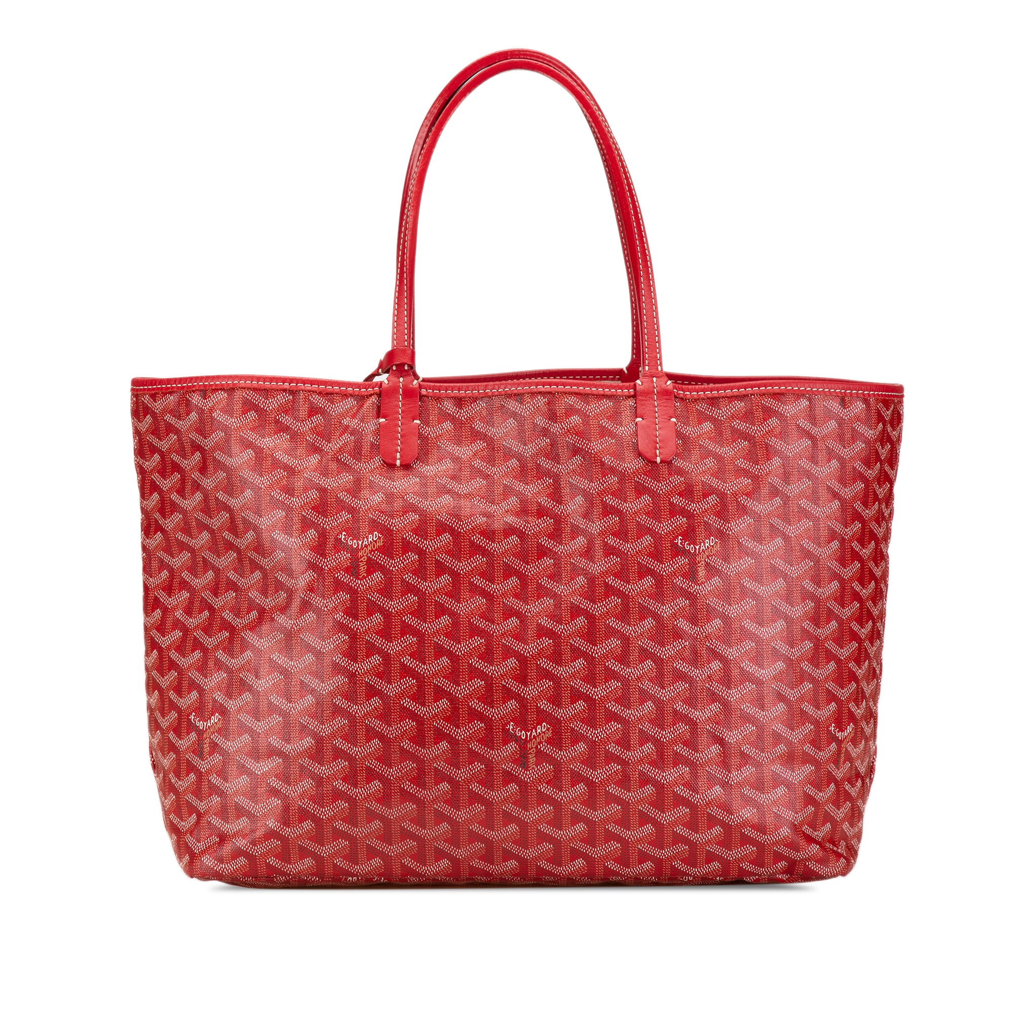 Goyard | Pre-Owned Goyardine Saint Louis PM | Red
