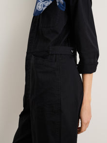Women | Standard Jumpsuit | Cotton Twill Black