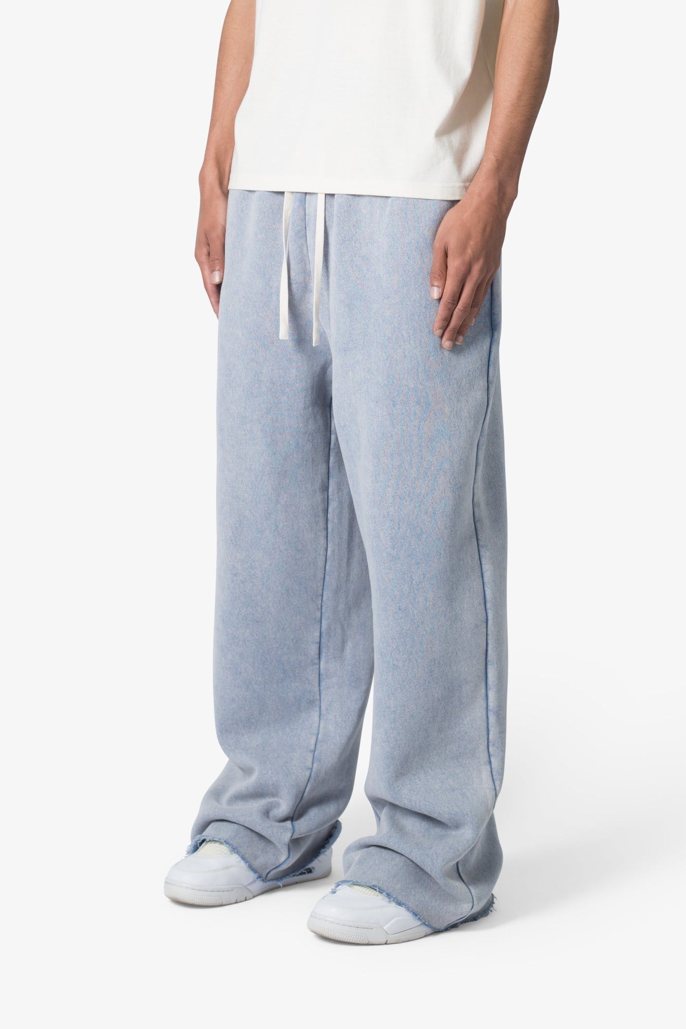 Washed Ultra Baggy Sweatpants | Washed Light Blue