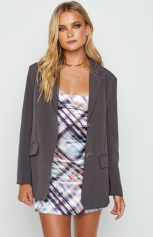 Wendy Blazer | Charcoal