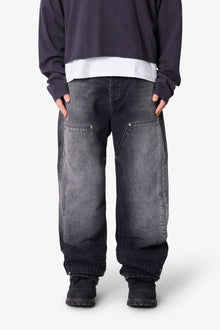 West Double Knee Denim | Black