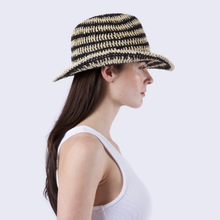 Winona Cowboy Hat | Natural/Black