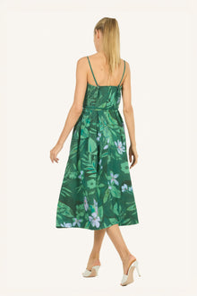 Wisteria Dress | Tropical Forest Print