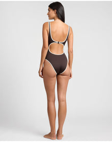 Women | Arya One Piece | Espresso x Egret