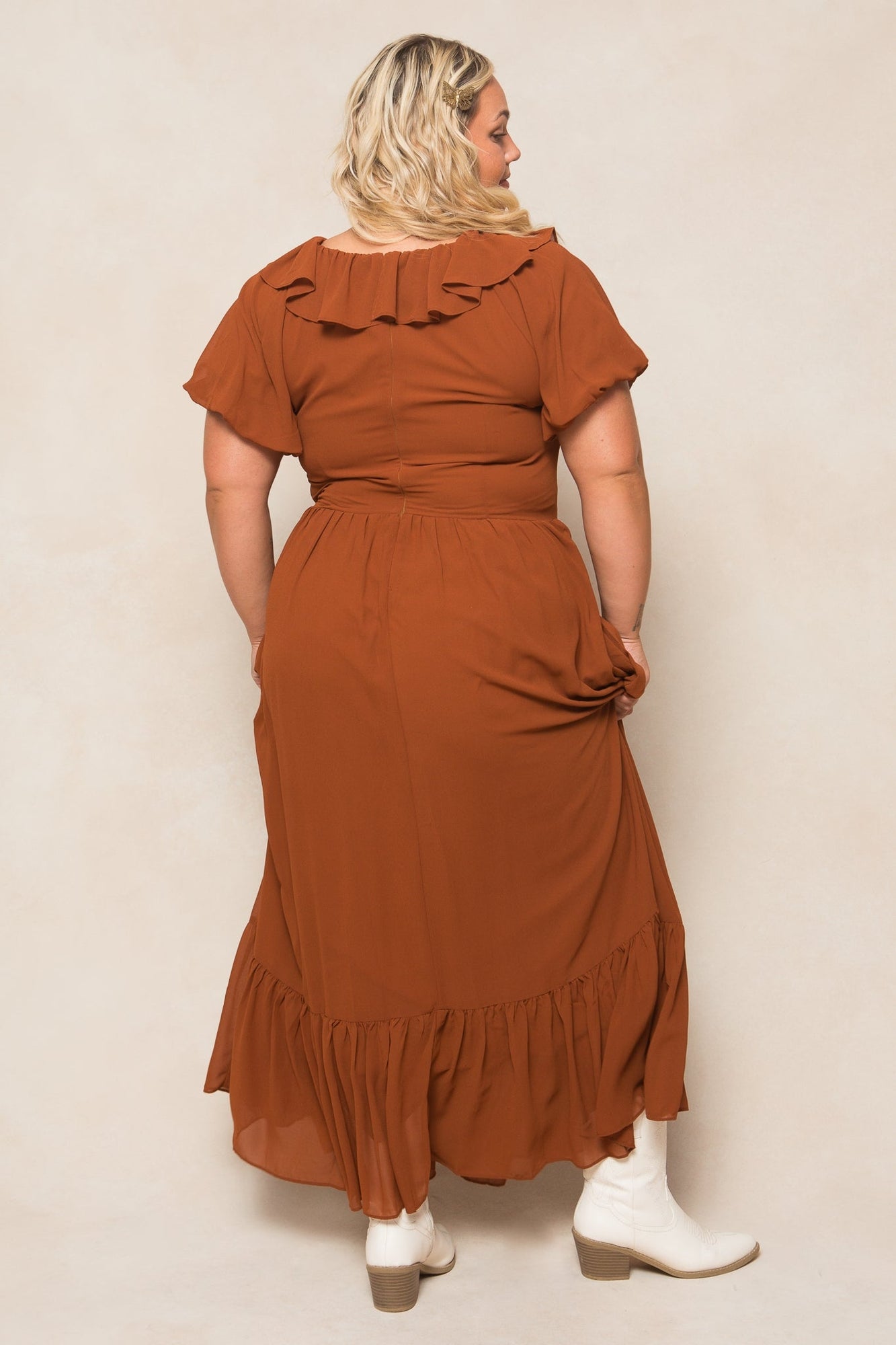 Women | Billie Dress | Orange