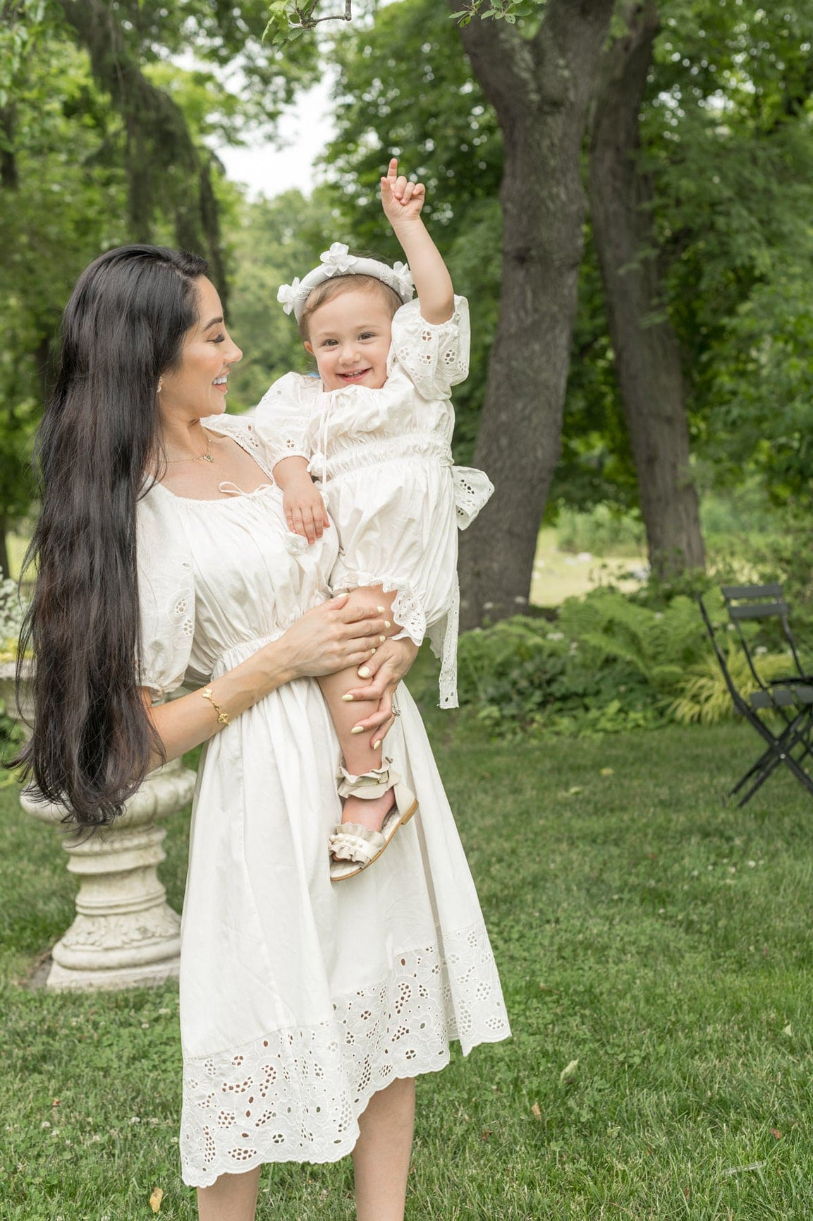 Women | Blanca Cotton Mom Dress | White