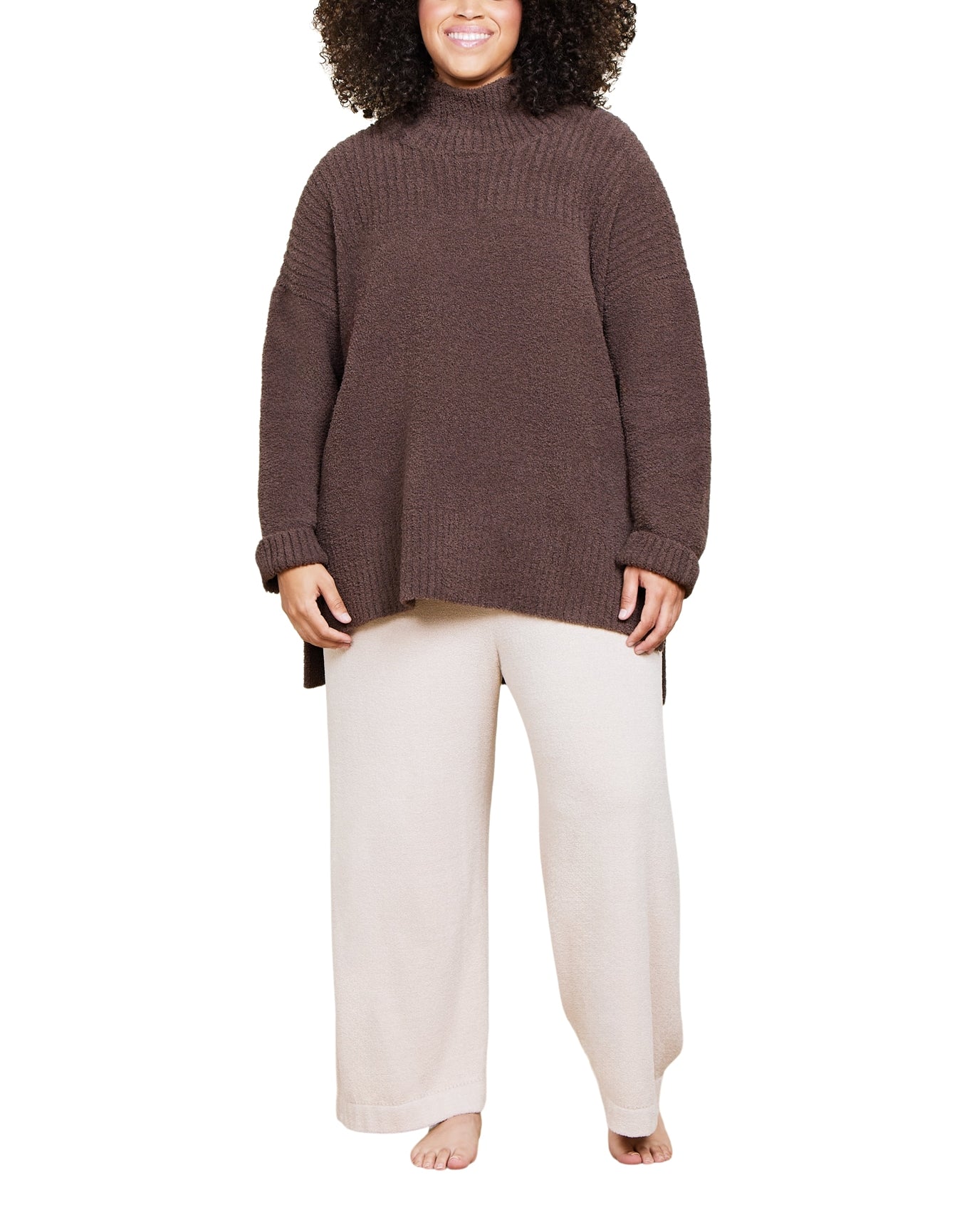 Women | Cozychic High Low Pullover | Java
