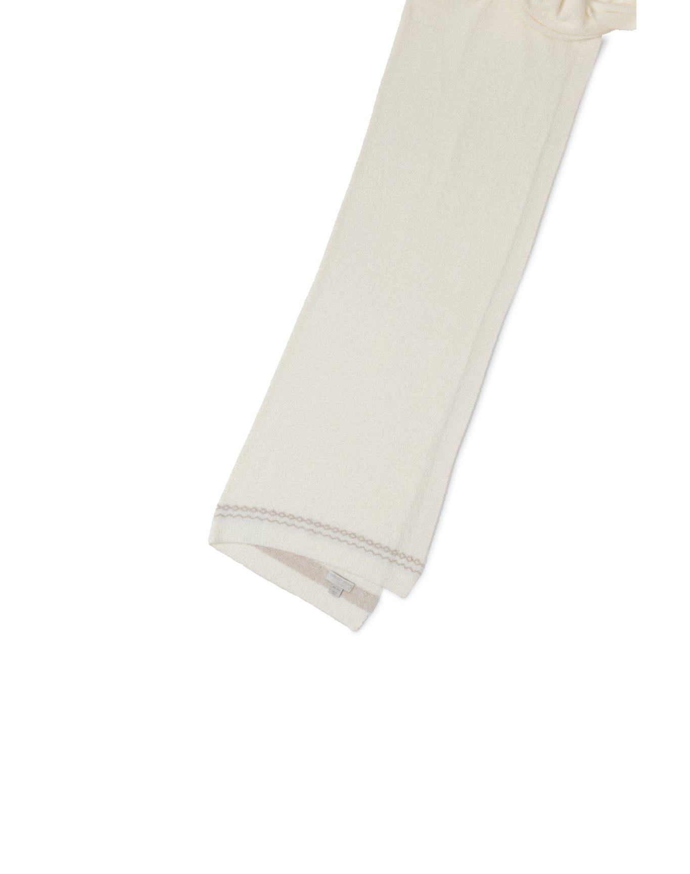 Women | Cozychic Lite Nordic Bordered Wrap | Pearl-Stone