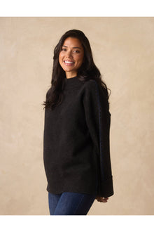 Women | Craft Stitch Sweater | Black