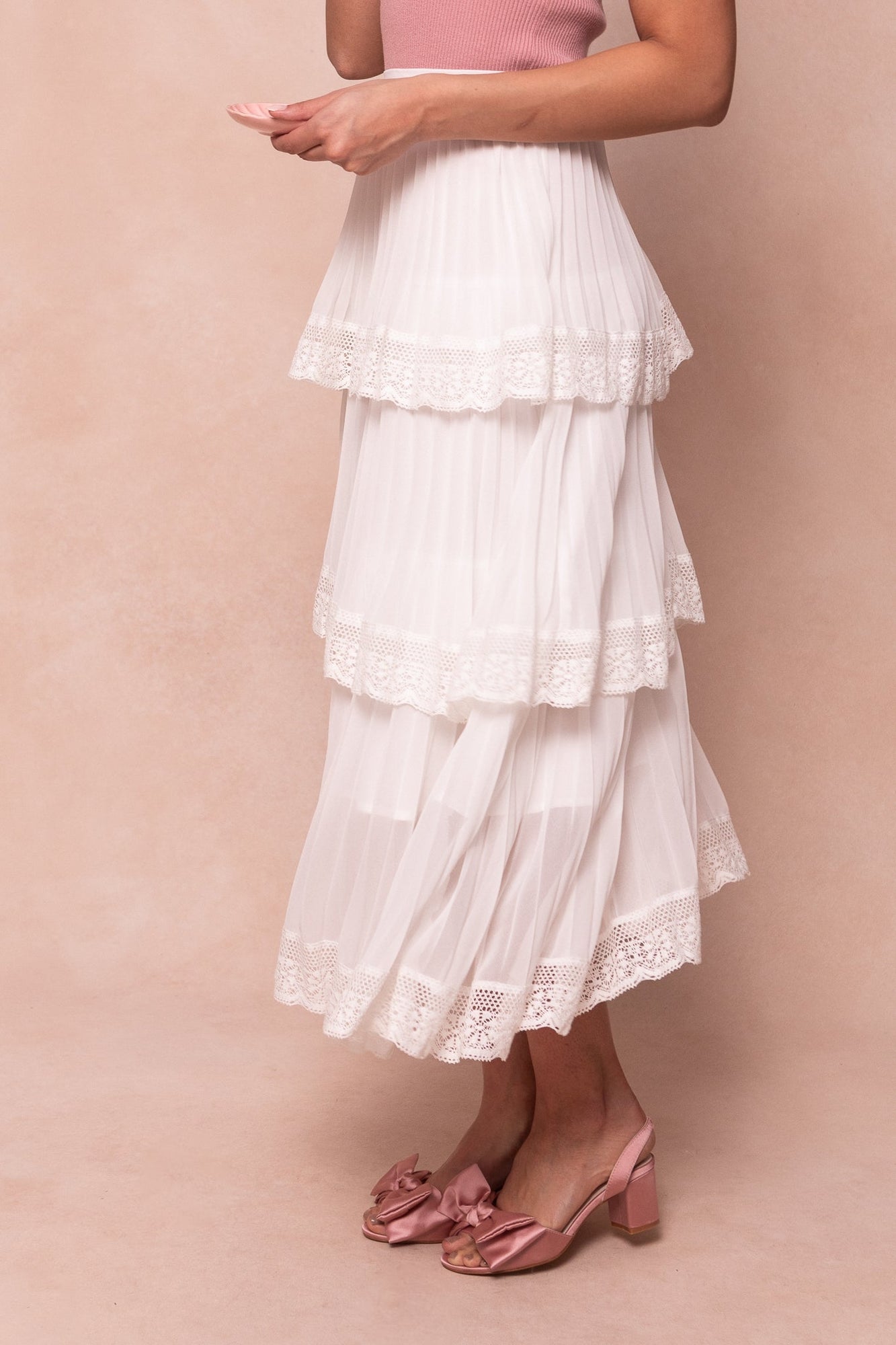 Women | Jade Skirt | White