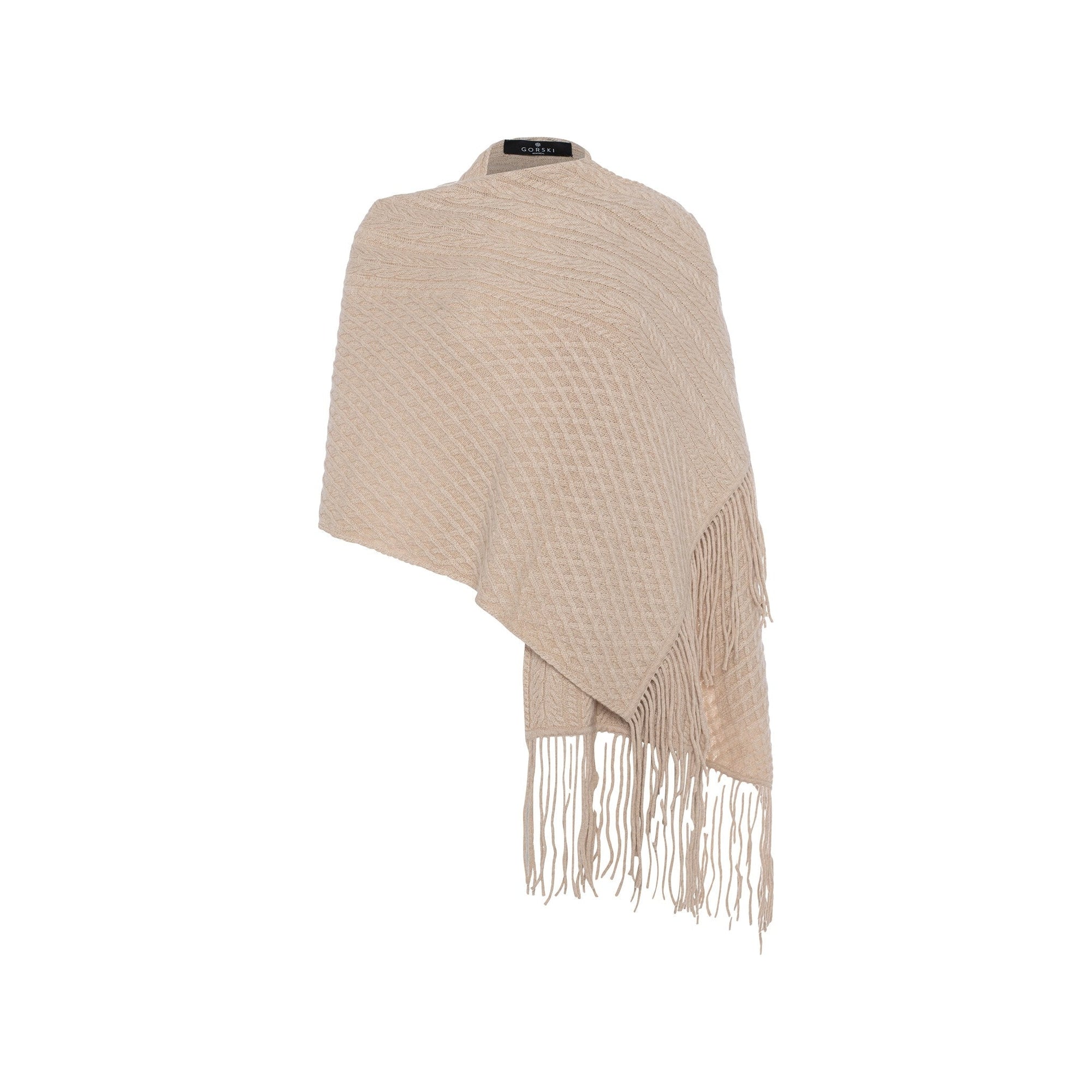 Women | Knit Select Cashmere Scarf | Camel