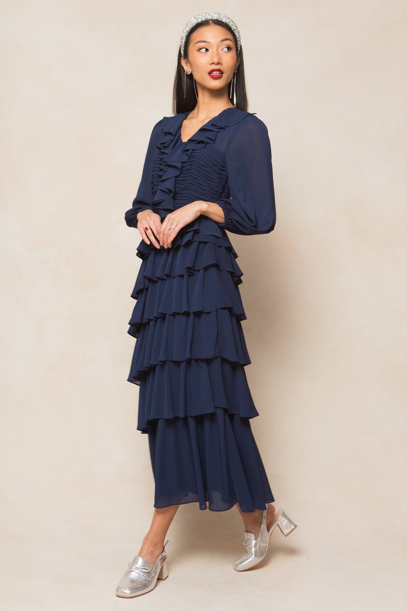 Women | Larsa Dress | Blue