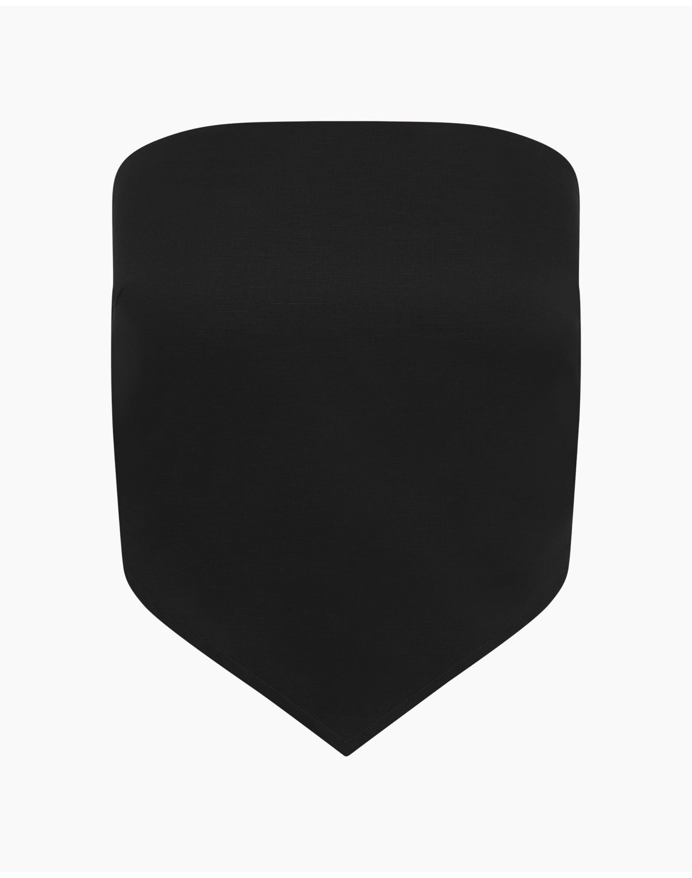 Women | Linen Bandana Top | Black