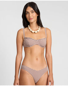 Women | Marilyn Bikini Top | Cappuccino x Egret