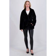 Women | Mink Jacket | Deep Blue