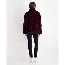 Women | Mink Jacket | Wine