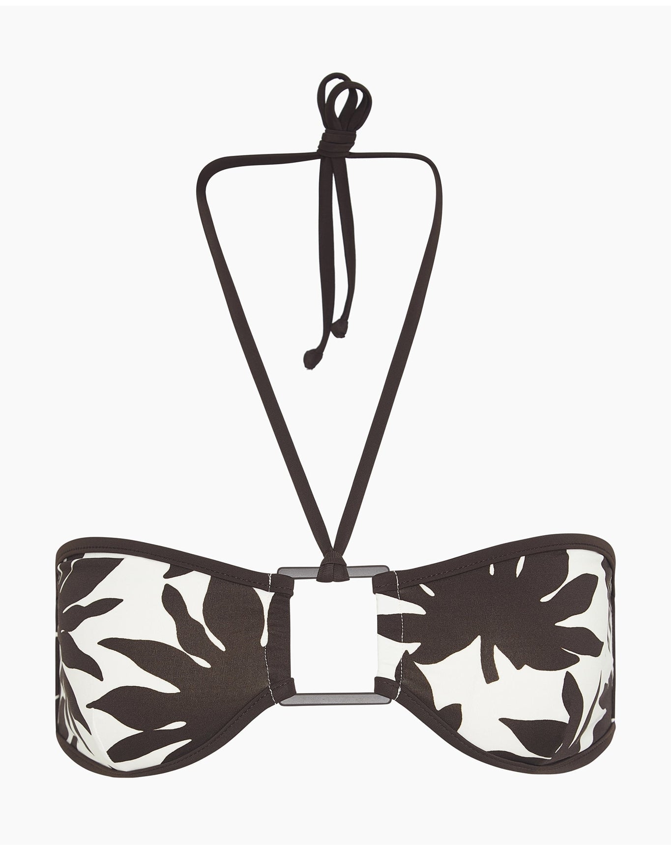 Women | Palermo Bikini Top | Egret Espresso