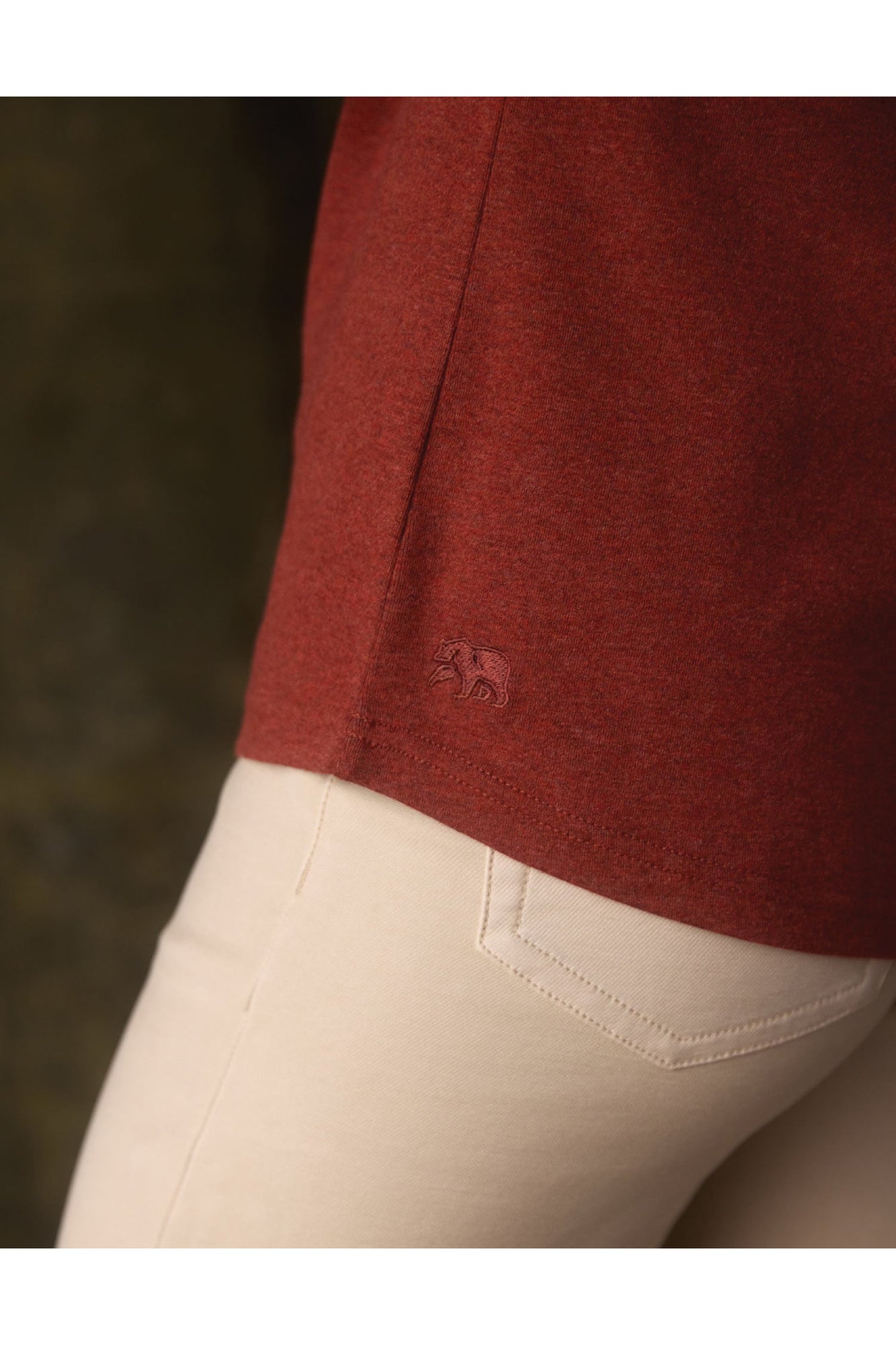 Women | Puremeso Henley | Terracotta