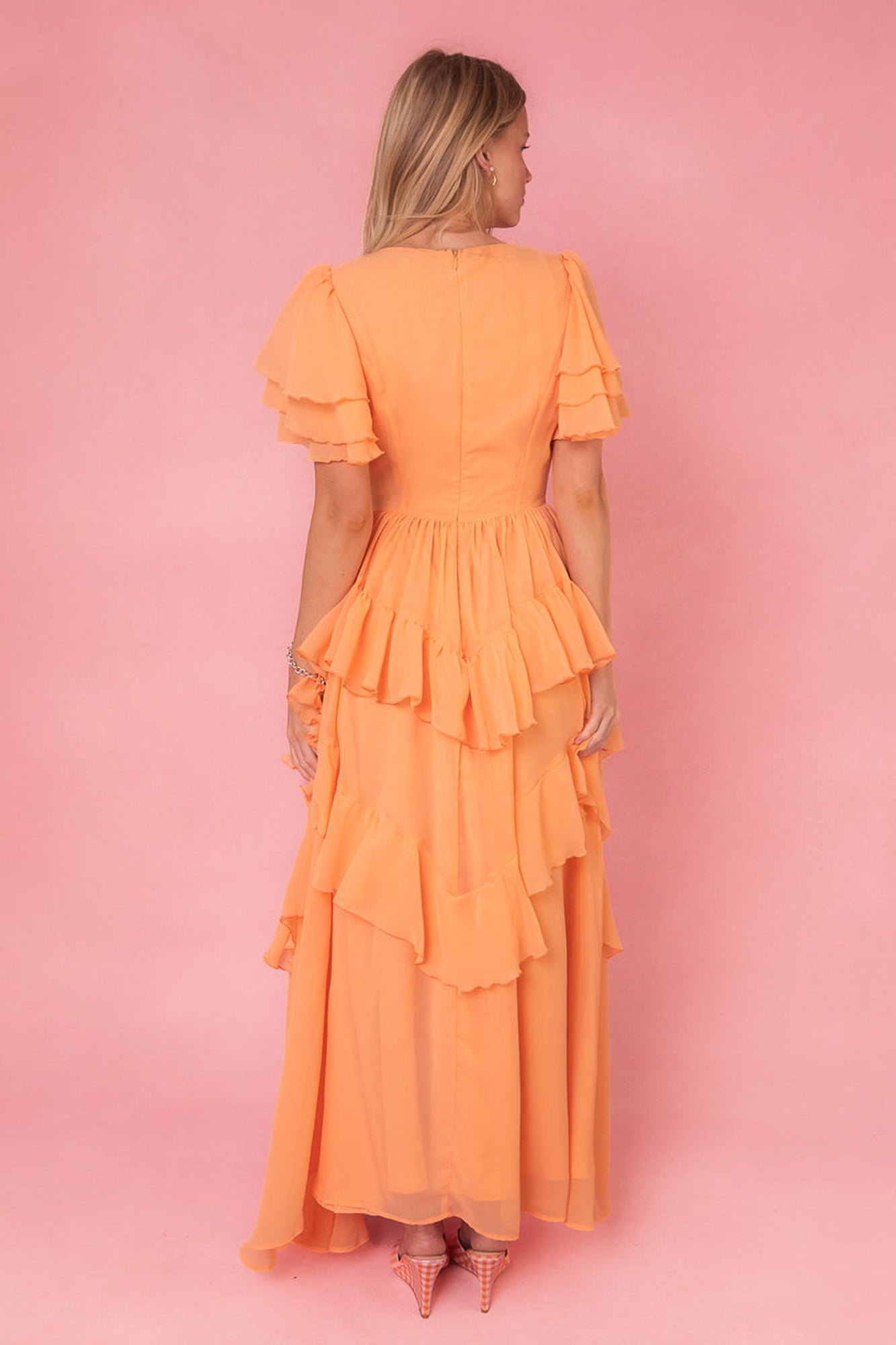 Women | Solana Dress | Orange