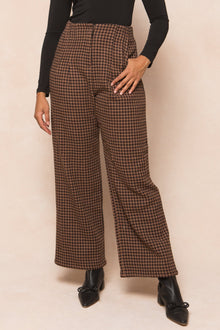 Women | Tabitha Trousers | Brown x Multi