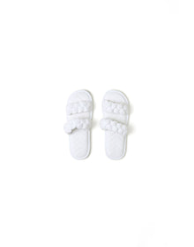 Women | Towelterry Braided Slipper | Sea Salt