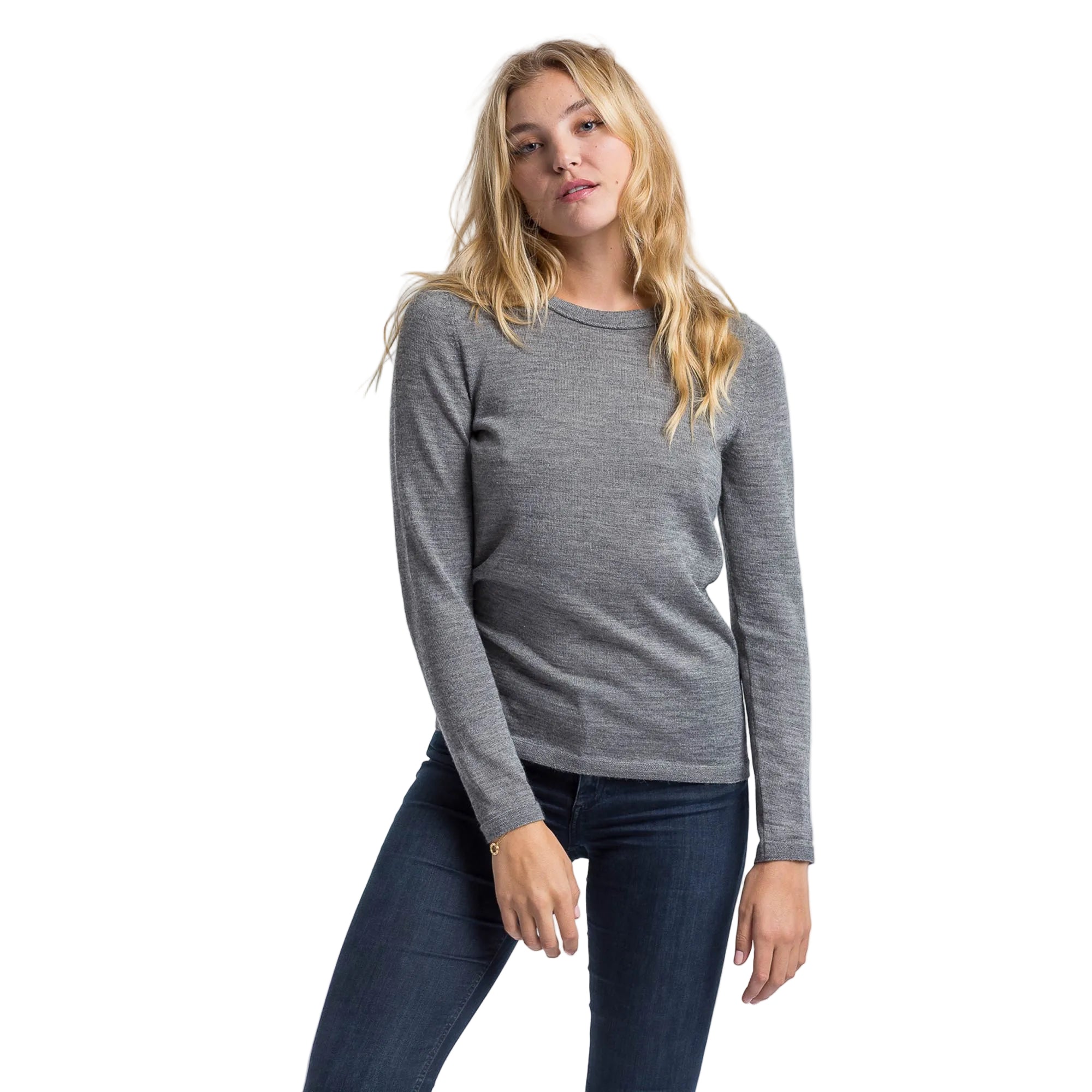 Women | Crew Neck Sweater for Women | Dark Grey