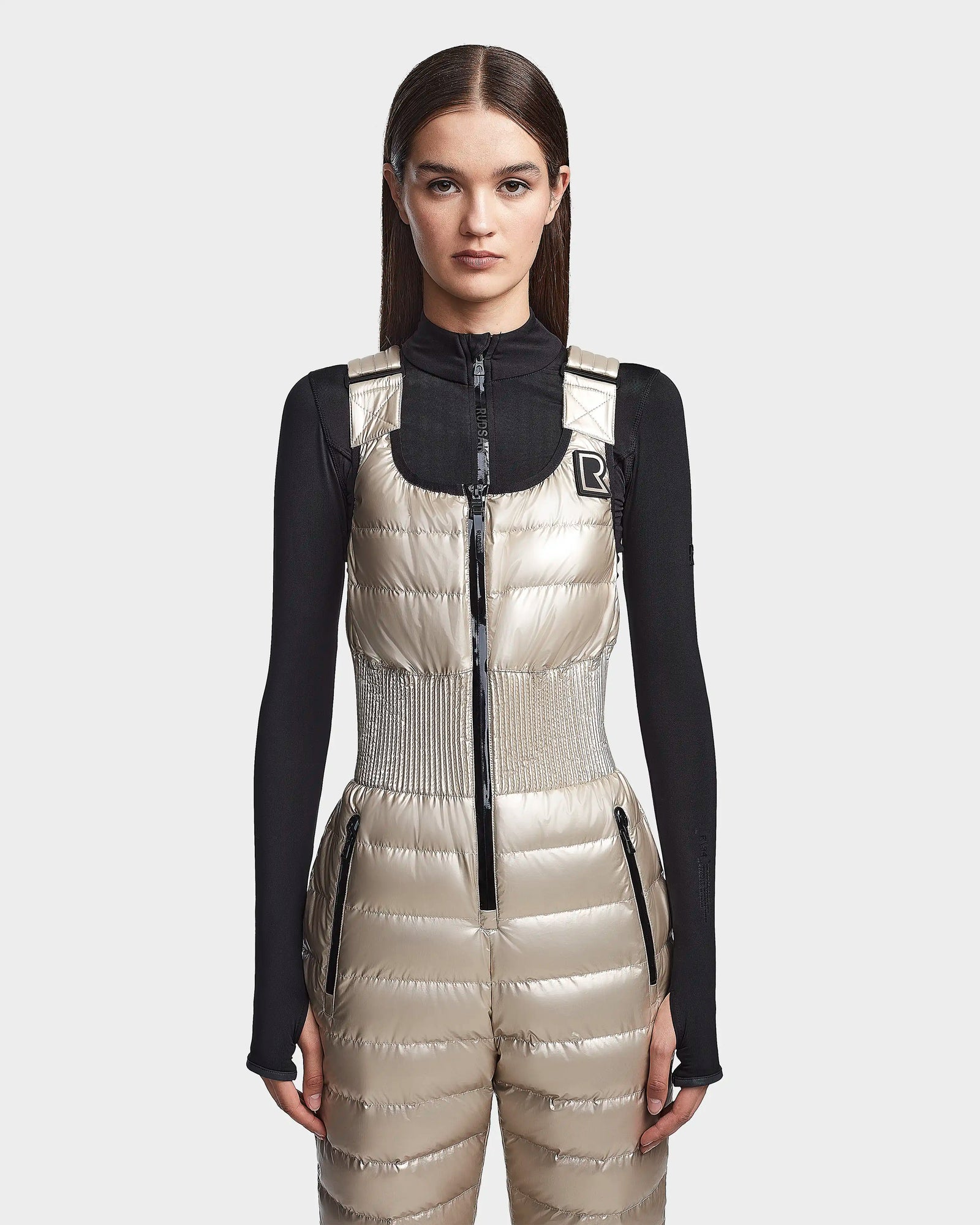 Women | Ski Suit NIKKY - 8123592 | Metallic Ivory