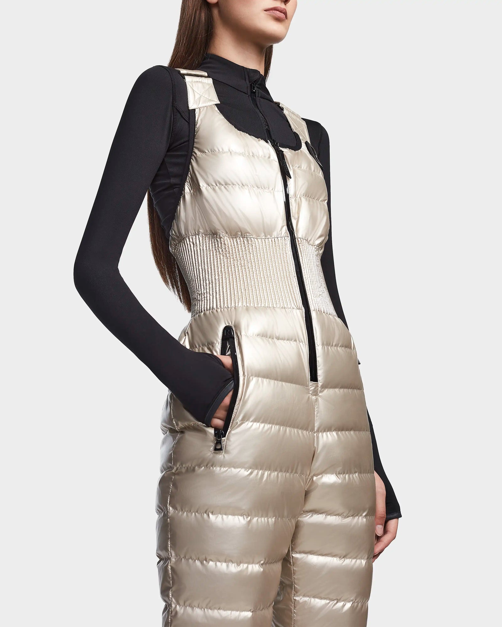 Women | Ski Suit NIKKY - 8123592 | Metallic Ivory