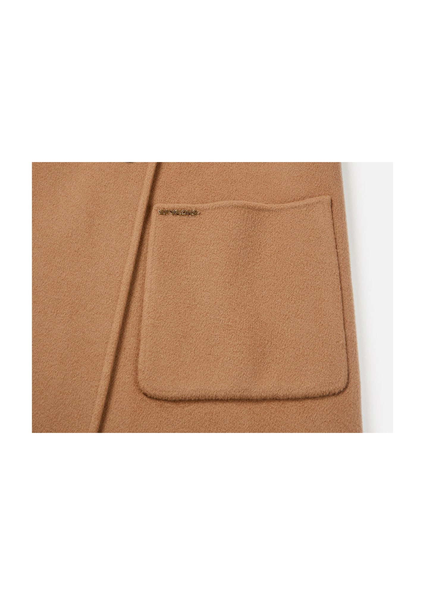 Wool Cashmere Coat | Camel