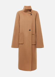 Wool Cashmere Coat | Camel