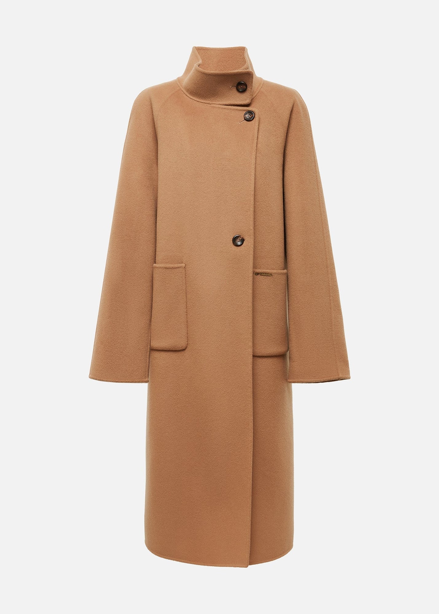 Wool Cashmere Coat | Camel