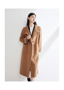 Wool Cashmere Coat | Camel