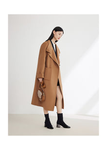 Wool Cashmere Coat | Camel