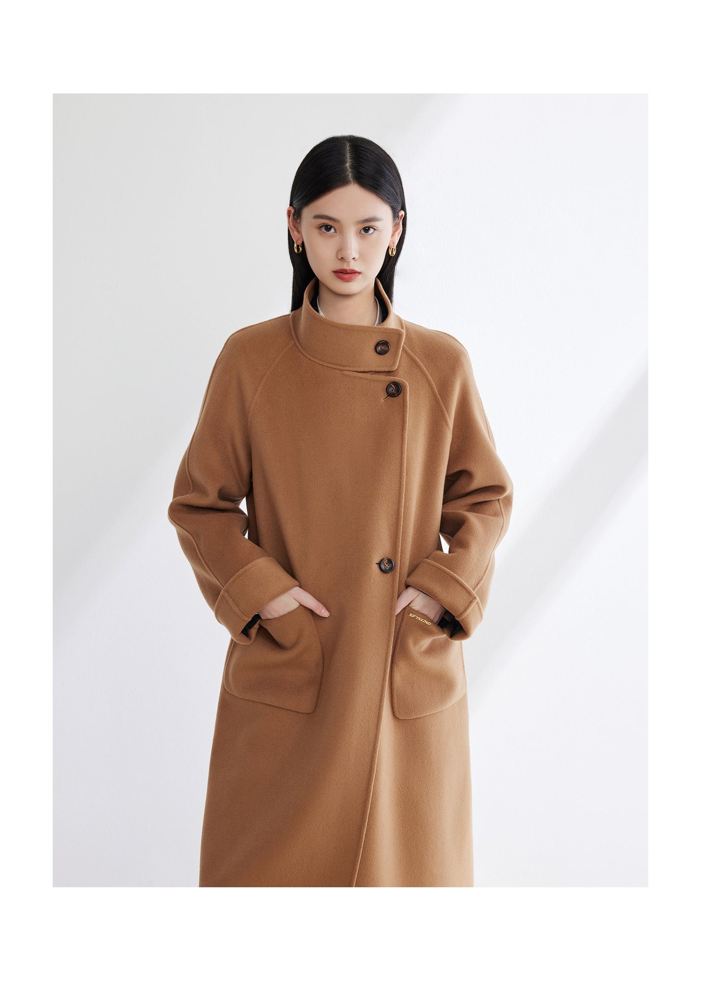 Wool Cashmere Coat | Camel