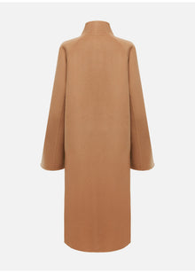 Wool Cashmere Coat | Camel